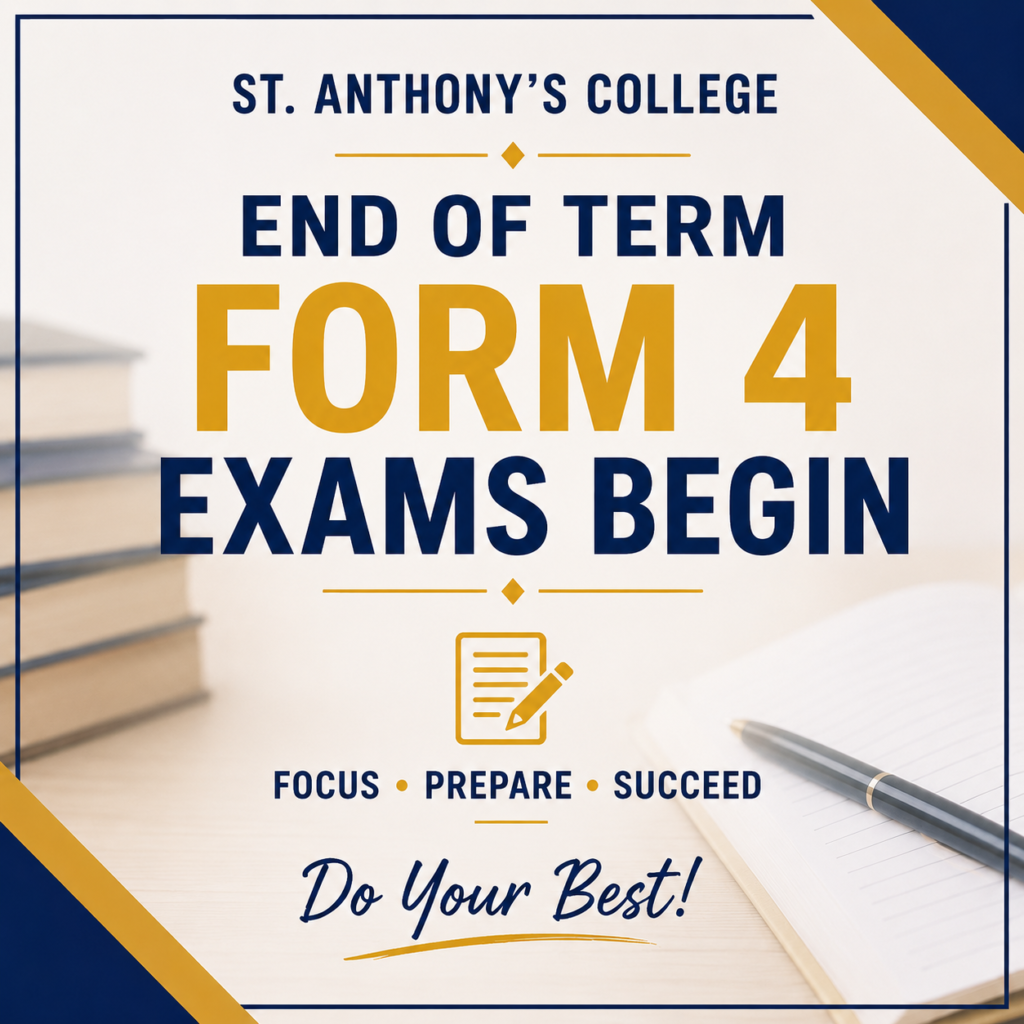 Start of Form 4 exams